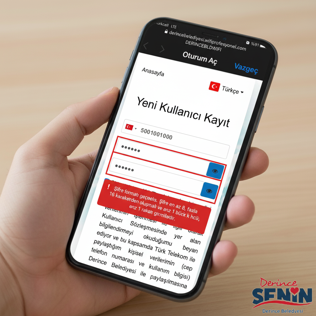 Yeni Kullanıcı Kaydı